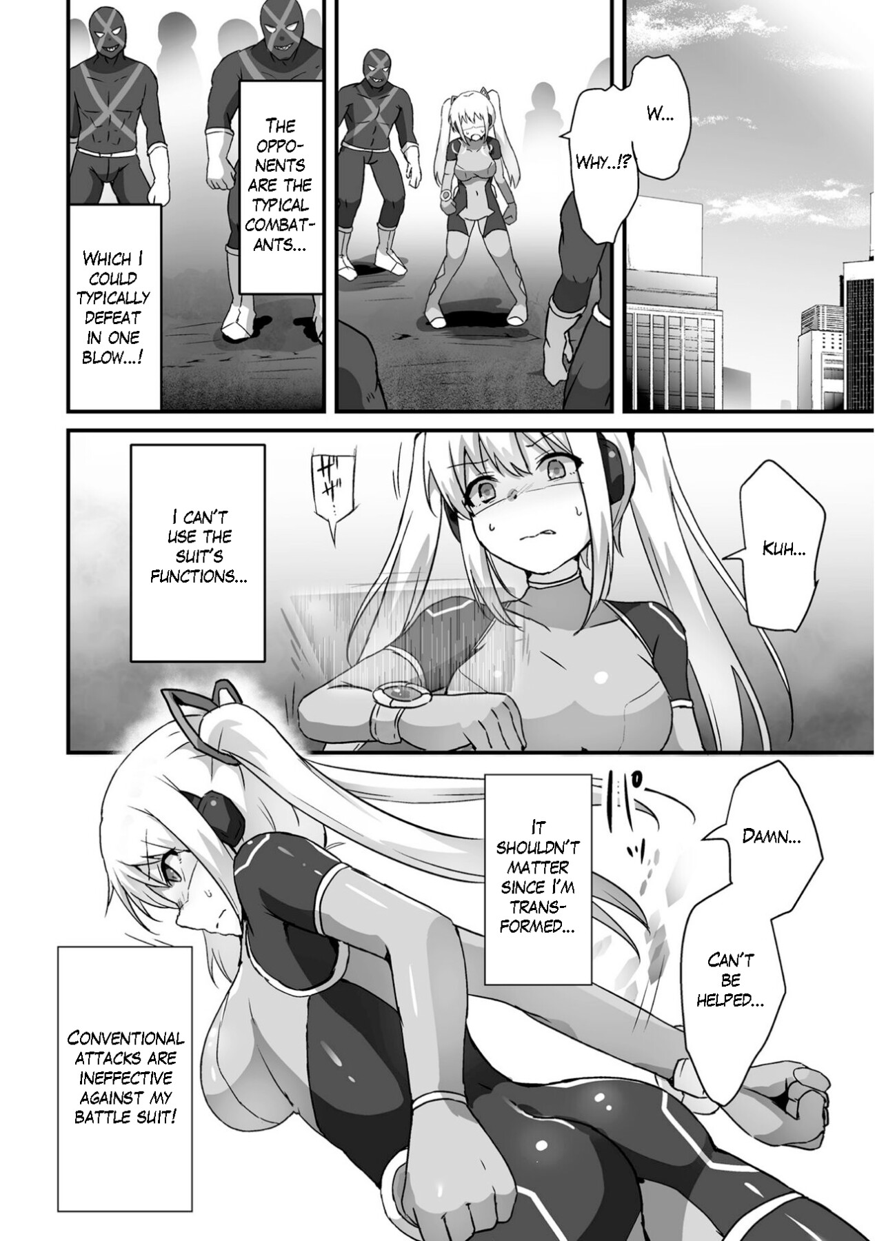 Hentai Manga Comic-Shiny Heart, the Scientific Warrior Princess: A Maiden of Justice Who Succumbs to Evil-Read-4